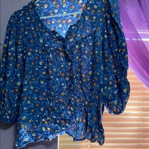 Flower blouse